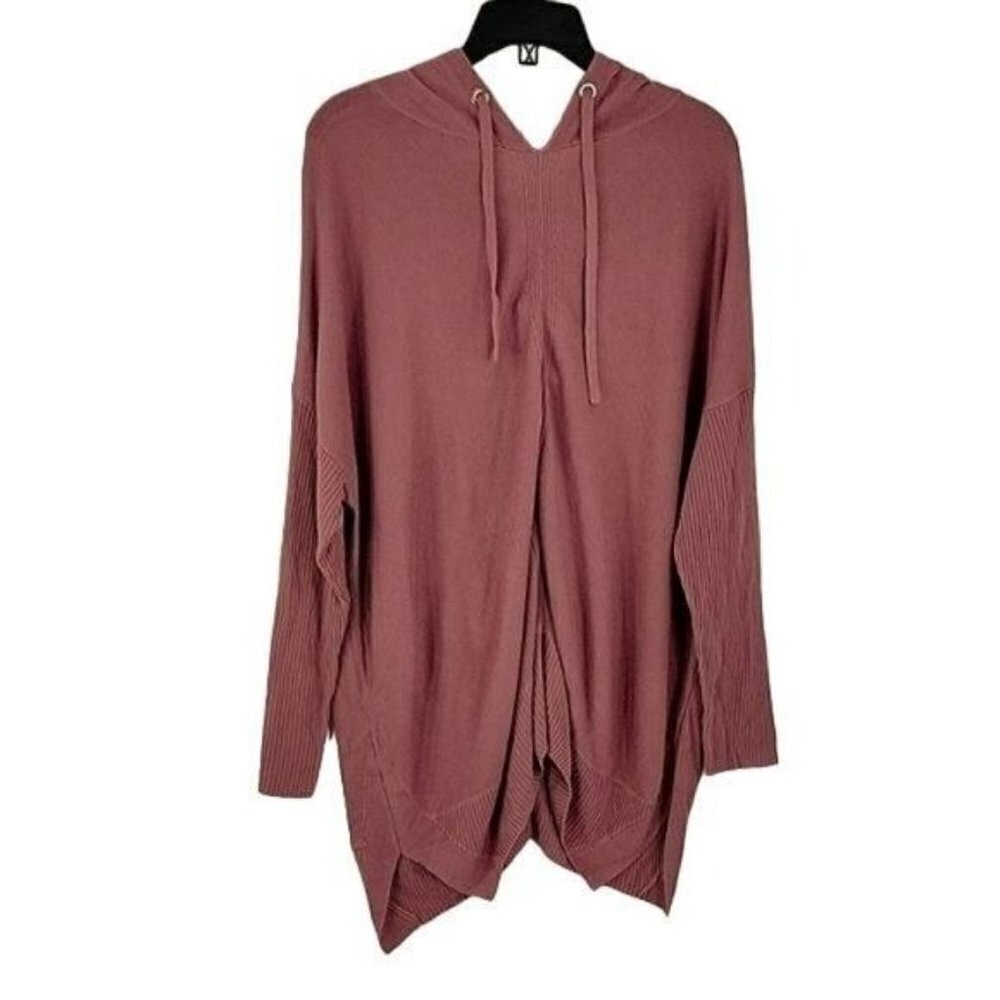 StitchDrop Pink Hoodie Tunic Dress Size M